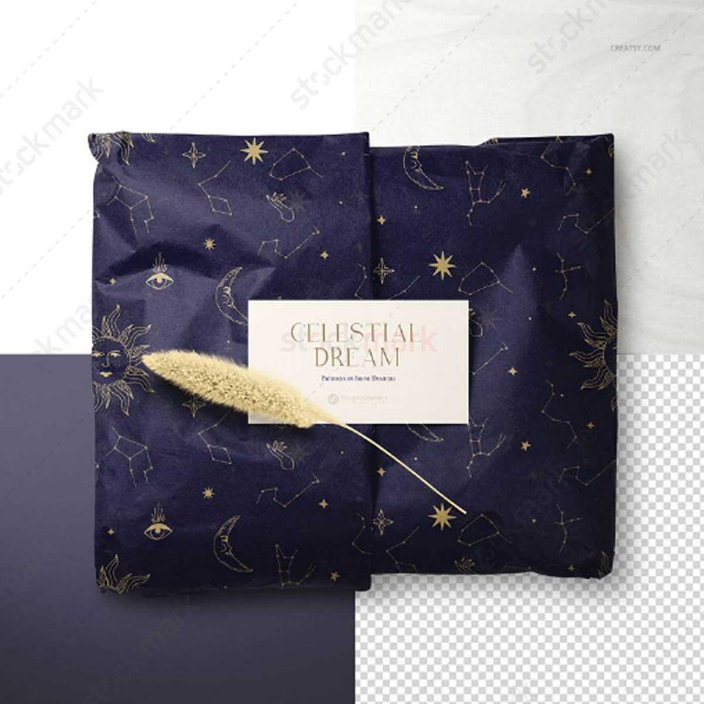 موکاپ کاغذ کادو